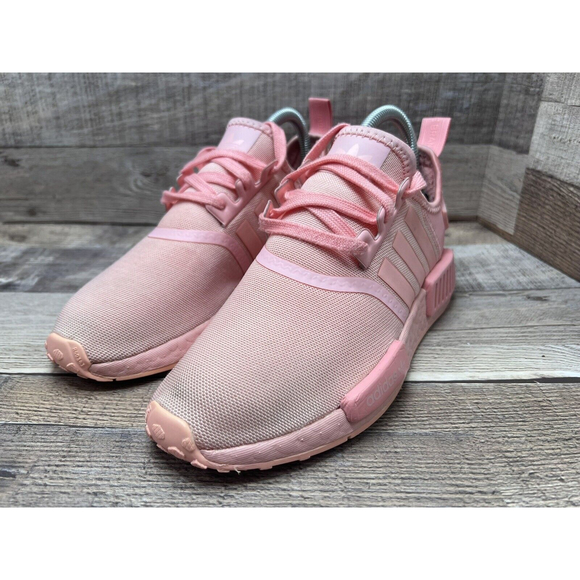 Adidas Nmd R1 FW4708 Pink Color Women Size 5 Preowned - Picture 2 of 12